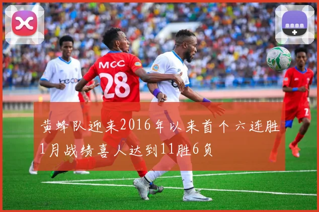 黄蜂队迎来2016年以来首个六连胜1月战绩喜人达到11胜6负